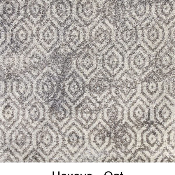 Carlingford Carpet - Hexeye Oat 4M